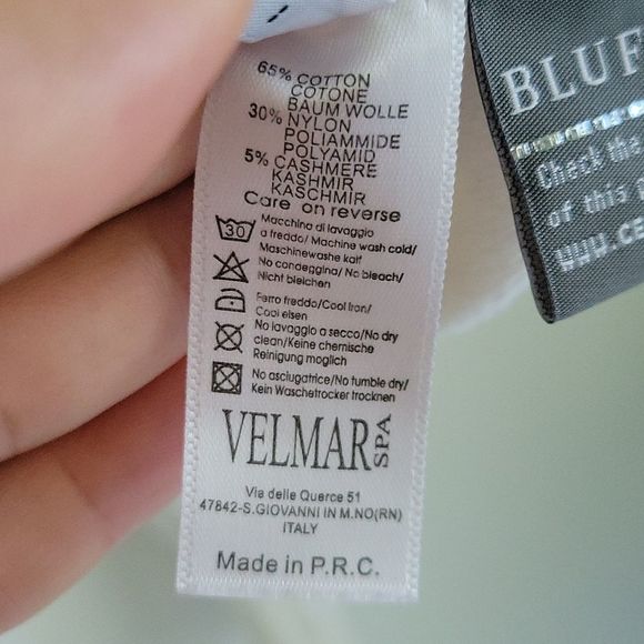 Blumarine Cream Sweater with Pink Floral Design - Picture 9 of 12